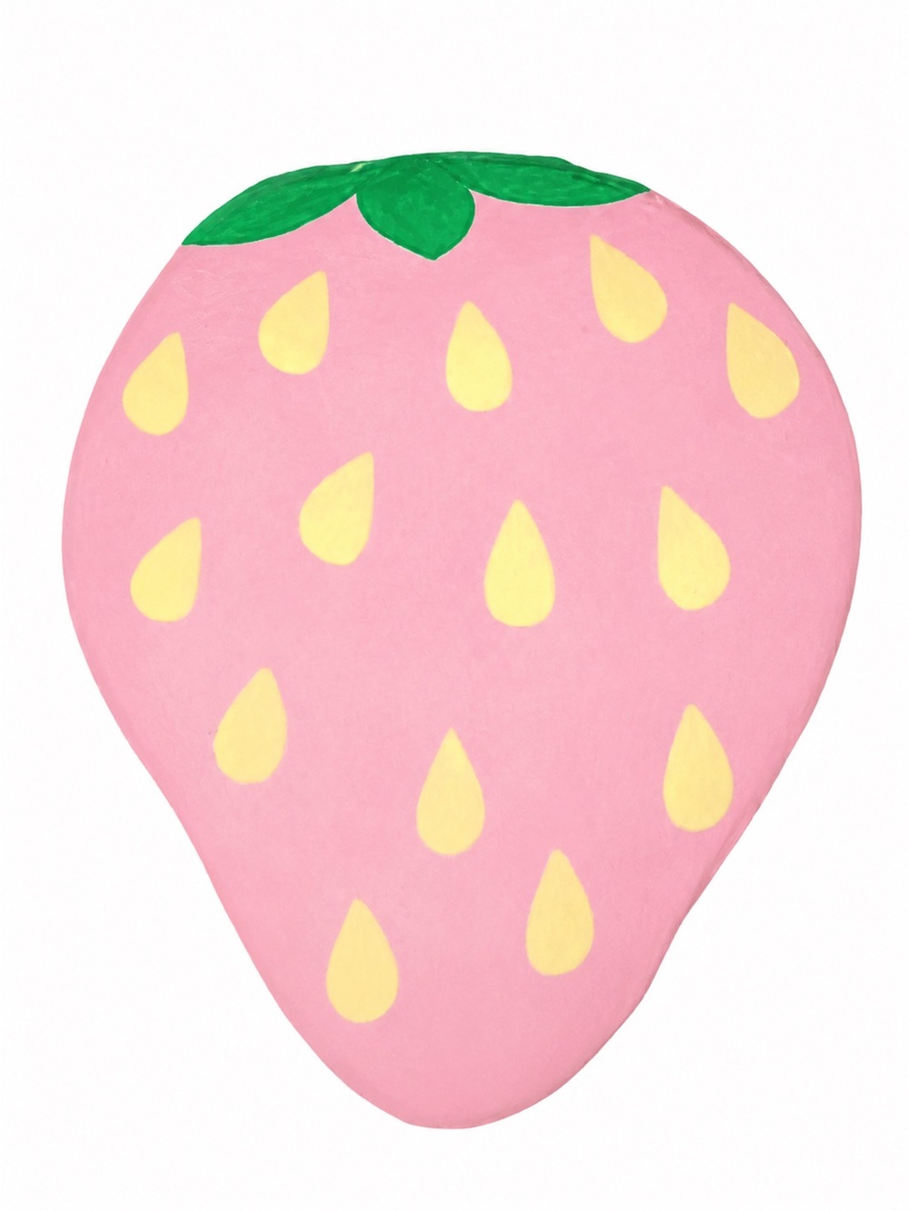 Pink Strawberry Shaped Blanket
